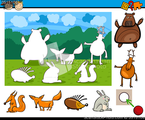 Image of kindergarten cartoon game