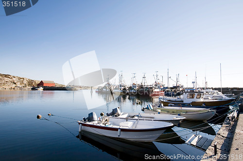 Image of Fishing Boats at Dock