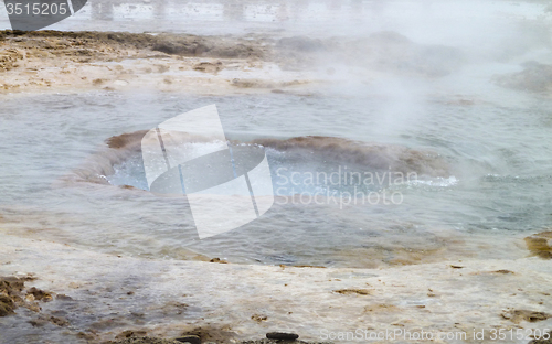 Image of geyser in Iceland