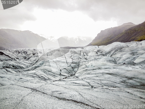 Image of glacier in Iceland