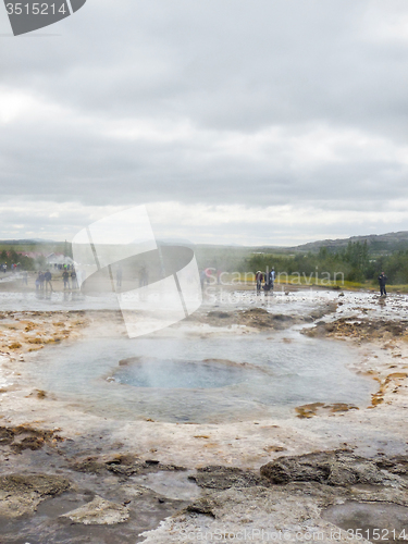Image of geyser in Iceland
