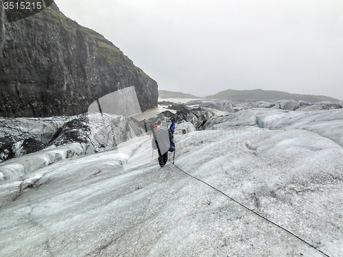 Image of glacier in Iceland