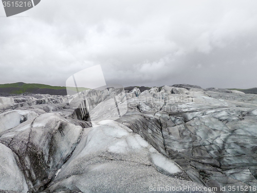 Image of glacier in Iceland