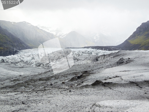 Image of glacier in Iceland