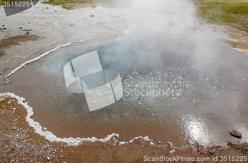 Image of geyser in Iceland