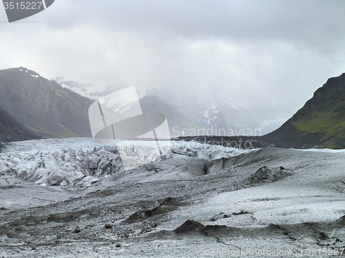 Image of glacier in Iceland