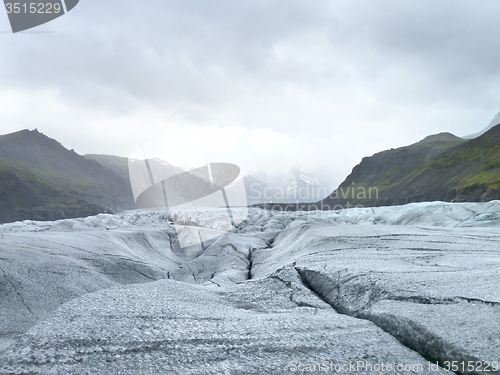 Image of glacier in Iceland