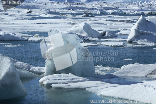 Image of Glacier lagoon Jokulsarlon, Iceland