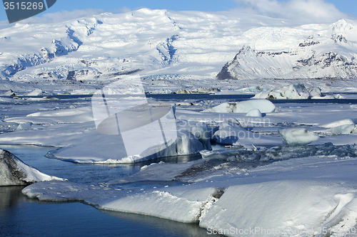 Image of Glacier lagoon Jokulsarlon in Iceland