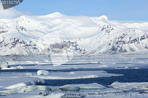 Image of Glacier lagoon Jokulsarlon in Iceland