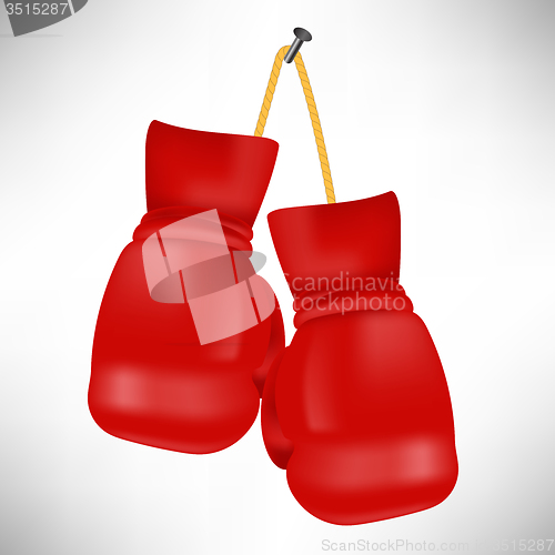 Image of Red Boxing Gloves