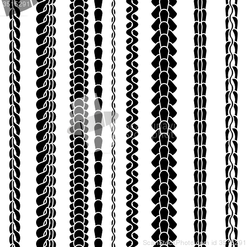 Image of Set of Variety Chain Silhouettes