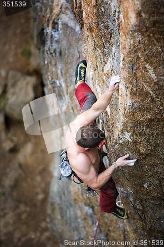 Image of Male Climber