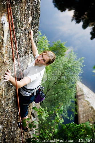 Image of Female Climber