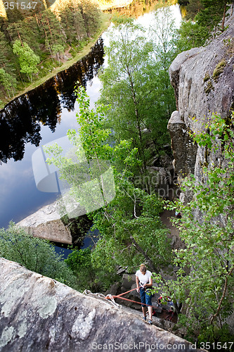 Image of Female Climber