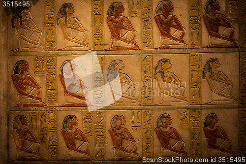 Image of Hieroglyphic detail