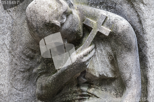 Image of Old Cemetery statue