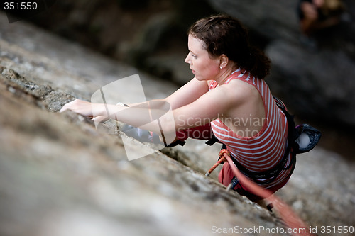 Image of Female Climber