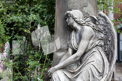 Image of Old Cemetery statue