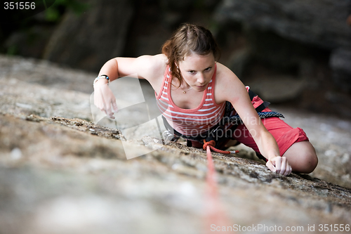 Image of Female Climber