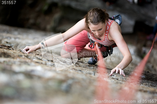 Image of Female Climber