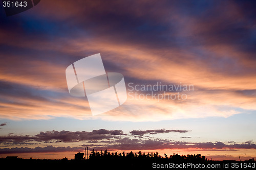 Image of Prairie Farm Sunset