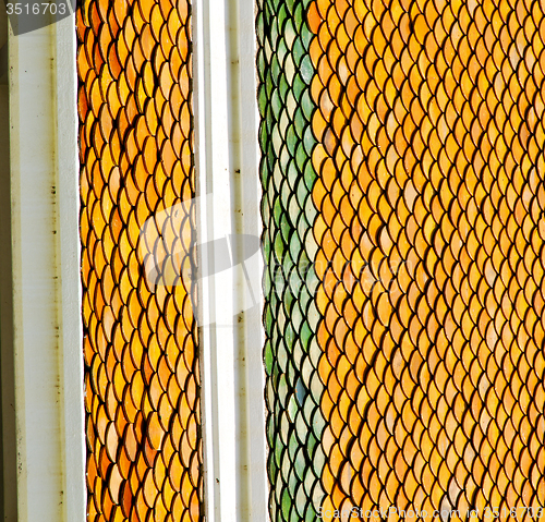 Image of bangkok in   temple  thailand abstract cross  