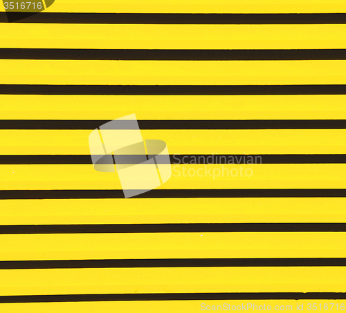 Image of yellow  abstract metal in englan london railing steel and backgr