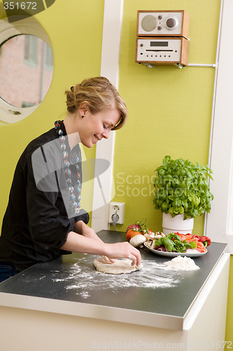 Image of Making Pizza Dough