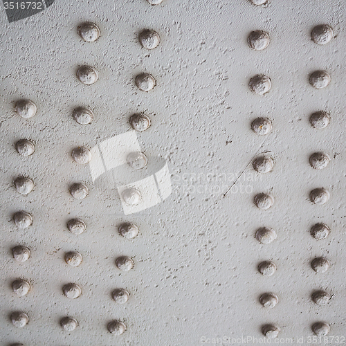 Image of abstract metal in englan london railing steel and background