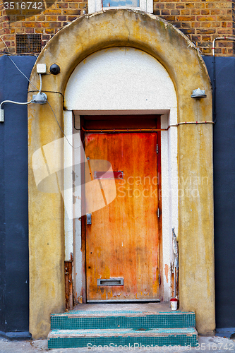 Image of notting   hill  area  in london england old suburban and antique