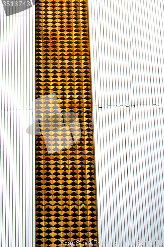 Image of  abstract    in the metal gold    shadow  angle thailand  bangko