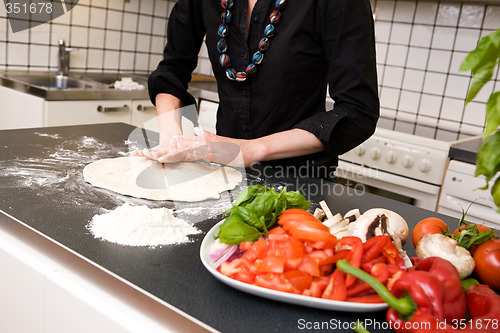 Image of Making Pizza Dough