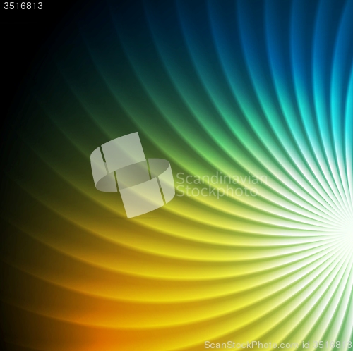 Image of Shiny colorful swirl vector background