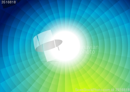 Image of Tech bright futuristic abstract background