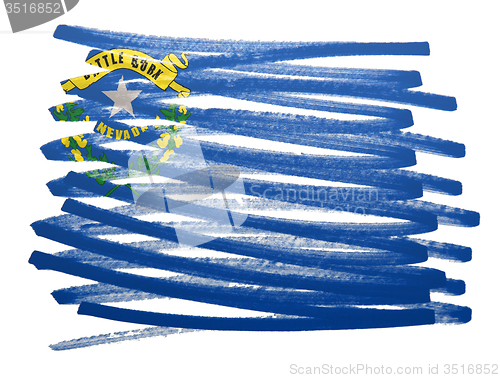 Image of Flag illustration - Nevada