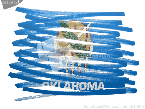 Image of Flag illustration - Oklahoma