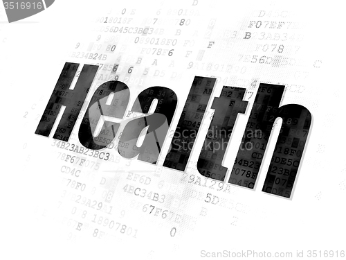Image of Healthcare concept: Health on Digital background