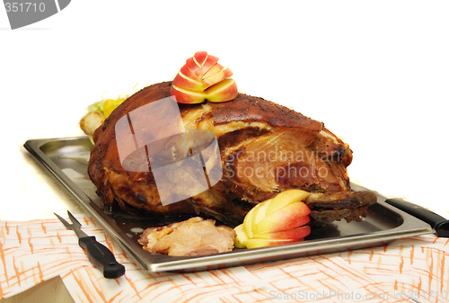 Image of grilled leg of pig