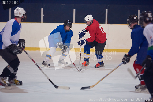 Image of ice hockey sport players