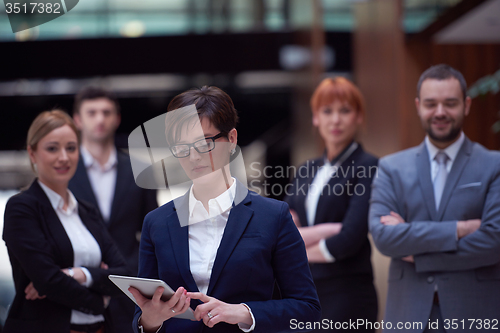 Image of business people group at office