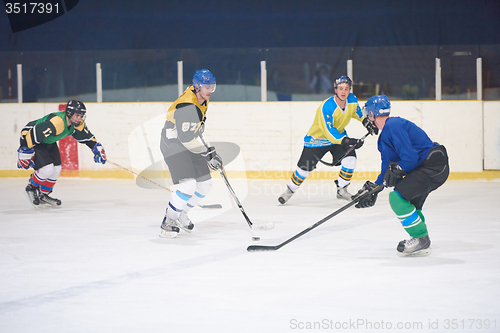 Image of ice hockey sport players