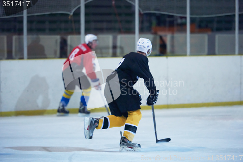 Image of ice hockey sport players