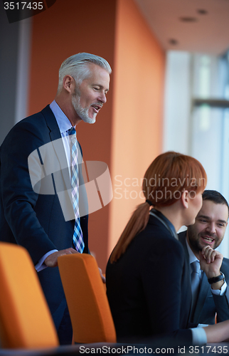 Image of business people group on meeting