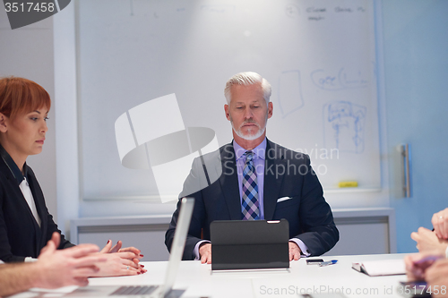 Image of business people group on meeting