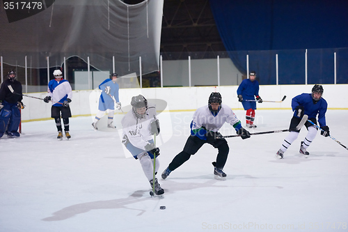 Image of ice hockey sport players