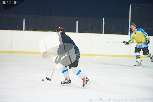 Image of ice hockey sport players