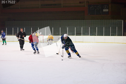 Image of ice hockey sport players