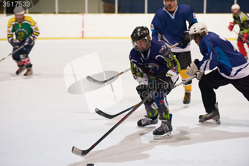 Image of ice hockey sport players