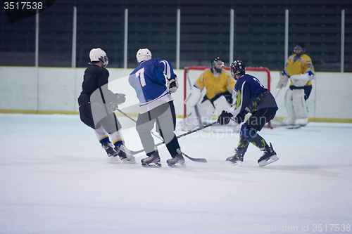 Image of ice hockey sport players